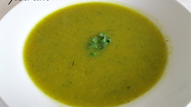 Pórkovo-dýňová polévka
