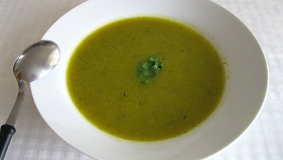 Pórkovo-dýňová polévka