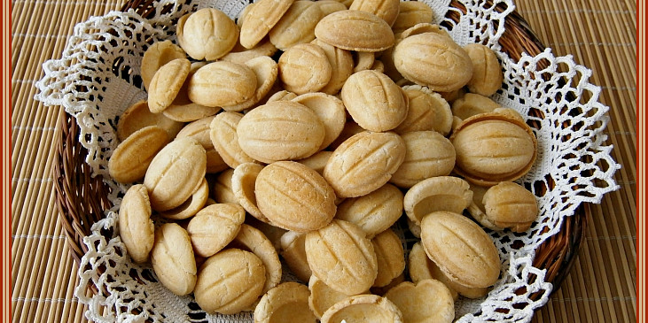 Ruské ořechy z vaflovače ve slaném provedení