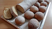 Sladké kynuté bochánky nebo veky s perníkovým kořením
