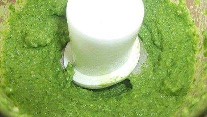 Špenátové pesto s kešu