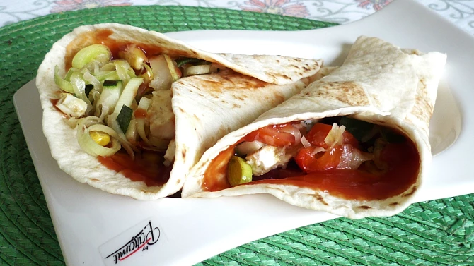 Tortilla se zeleninou dle mého manžela