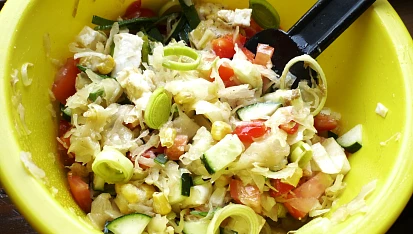 Tortilla se zeleninou dle mého manžela