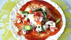 Tortilla se zeleninou dle mého manžela