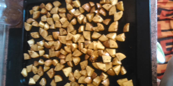 Špízy s pečeným bramborem