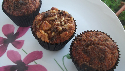 Ananasovo-mrkvové muffiny