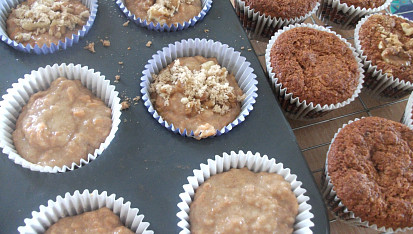Ananasovo-mrkvové muffiny