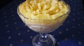 Banánovo - rýžový puding s ananasem