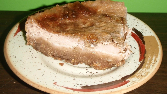 Bezlepkový perníkový koláč z ořechového krému Nutspread