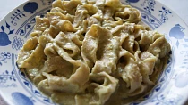 Celozrnné fettuccine s brokolicovo-gorgonzolovou omáčkou