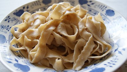 Celozrnné fettuccine s brokolicovo-gorgonzolovou omáčkou