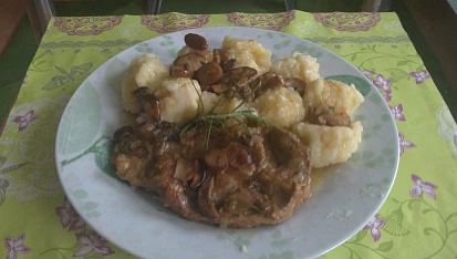 Chlupaté knedlíky s cuketou, bez lepku