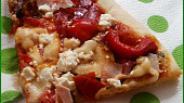 "Crisp" pizza s grilovanou zeleninou