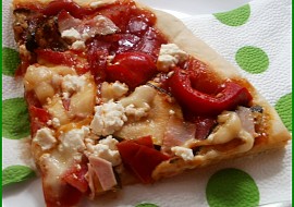 "Crisp" pizza s grilovanou zeleninou