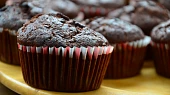 Cuketové muffiny s kakaem
