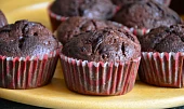 Cuketové muffiny s kakaem