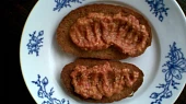 Ďábelské tousty - starý recept, Směs na tousty
