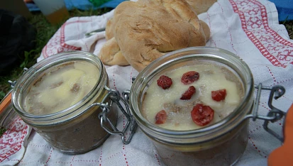 Domácí paštika s vepřovým masem