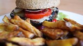 Domácí portobello burgery