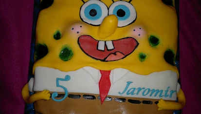 Dorty s různým zdobením