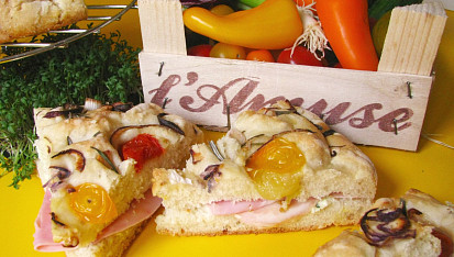 Focaccia zo zemiakového cesta