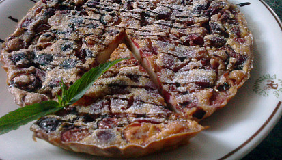 Francouzská třešňová bublanina (Clafoutis)