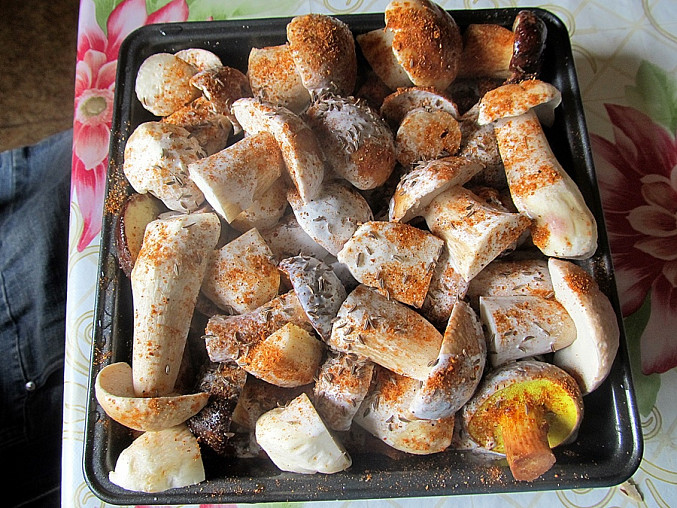 Kadlíkovy pečené hříbky