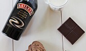 Kávový Baileys krém se sušenkou