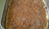Krabičkový koláč, neupečený koláč