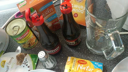 Kuřecí medailonky se sojovou omáčkou, Suroviny