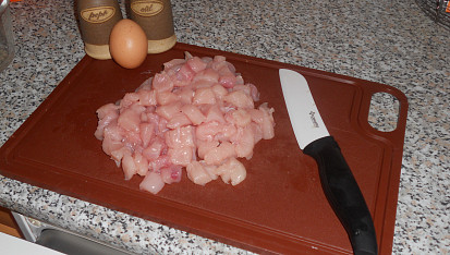 Kuřecí "pizza"