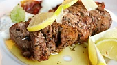 Kuřecí souvlaki