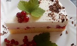 Letní ovocný dort s pudinkovým krémem a italskou šlehačkou