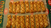 Listové tyčinky s ovocnou glazurou - Sfogliatine Glassate