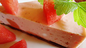 Melounový cheesecake