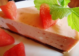 Melounový cheesecake