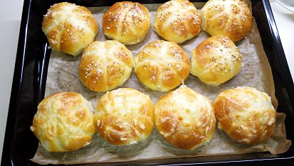 Peříčkové houstičky - kaiserky, Moje dnešní premiéra :-)