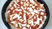 Pizza Čtyři druhy sýrů
