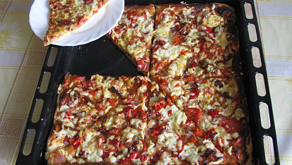 Pizza jako z pizzerie, Moje první pizza z pekárny