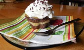 Polevane vanilkovo-kakaove cupcakes s dulce de leche kremem, Můj pokus