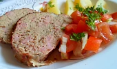 Sekaná bez vajec se smetanou a uzeným masem