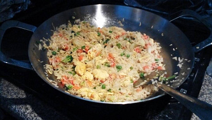Čínská smažená rýže na curry - videoškola