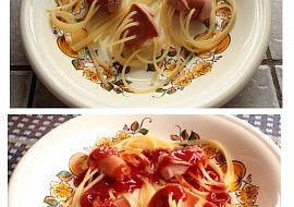 Špagety chobotničky - nejen pro děti