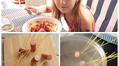 Špagety chobotničky - nejen pro děti