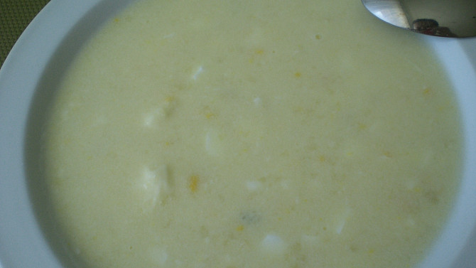 Sýrová polévka 2