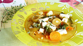 Zeleninová polévka s tofu