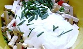 Zeleninový salát s tofu