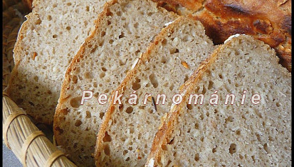 Žitno-pšeničný (90/10%) chleba se sezamem