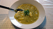 Bramborovo-pórková polévka s česnekem