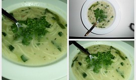 Česneková polévka po provensálsku